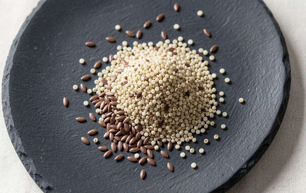 High-quality whole grains representing nutritional foundation